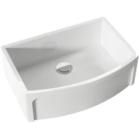 Кухонная мойка Kerasan Hannah Devon 60 544001 Белая керамика встраиваемый