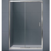 Душевая дверь BelBagno Uno 140 UNO-BF-1-140-C-Cr профиль Хром стекло прозрачное