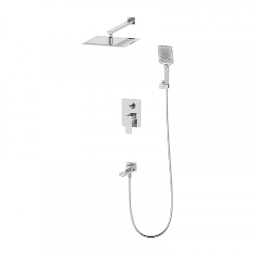 Душевая система Oliveeka D OL-939003-BN цвет Никель матовый