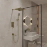 Душевая система Oliveeka D OL-939003-BN цвет Никель матовый