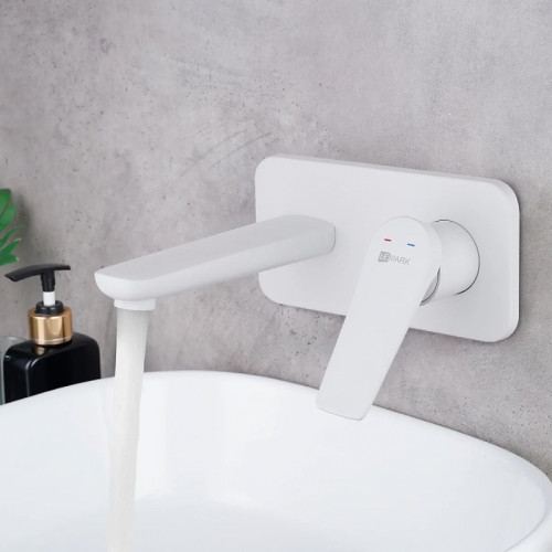 Смеситель для раковины Lemark Bronx LM3726MW цвет Белый матовый