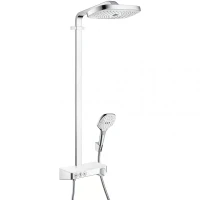 Душевая система Hansgrohe Raindance Select E 27127400 Белый Хром латунь на стену