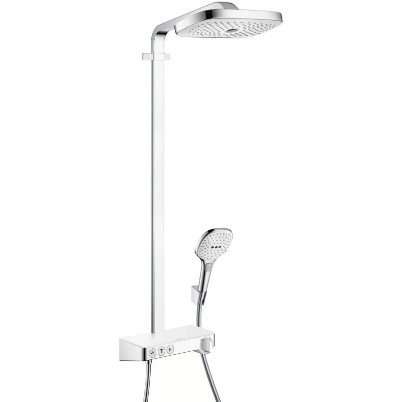 Душевая система Hansgrohe Raindance Select E 27127400 Белый Хром латунь на стену
