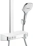 Душевая система Hansgrohe Raindance Select E 27127400 Белый Хром латунь на стену