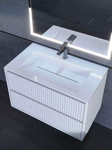 Раковина Uperwood Next Premium 80 290000009 цвет Белый глянцевый