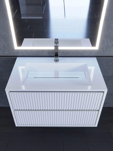 Раковина Uperwood Next Premium 80 290000009 цвет Белый глянцевый