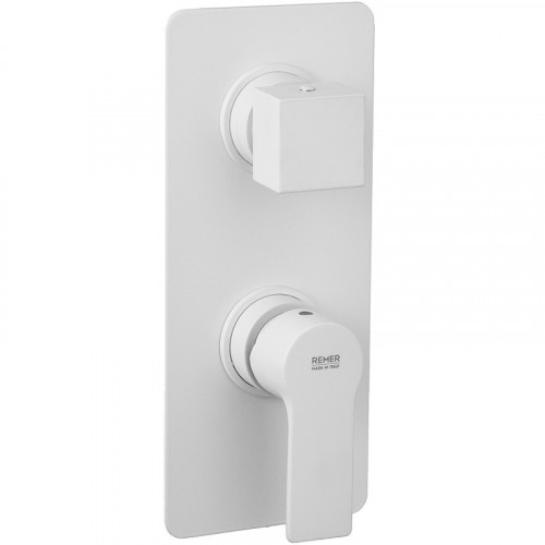 Смеситель для душа Remer Energy EY93KBBO Белый матовый латунь встраиваемый