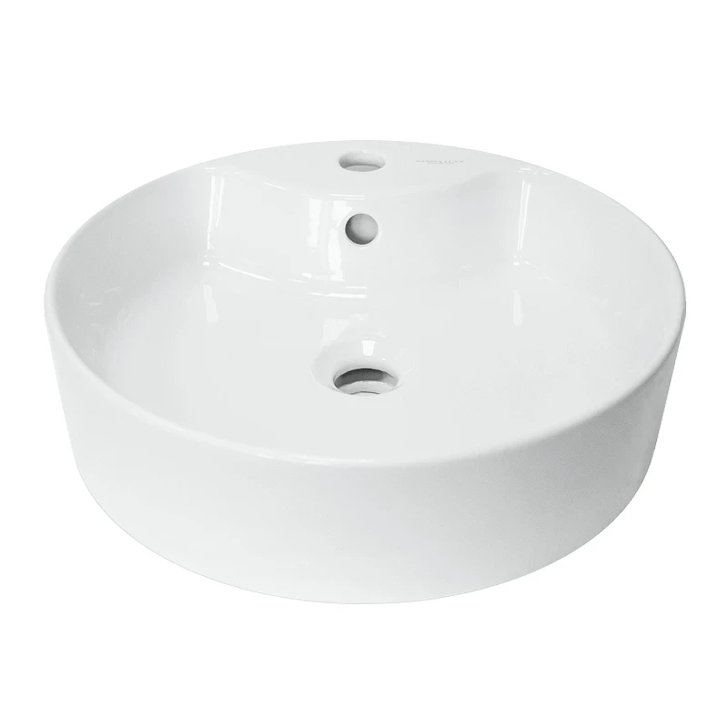 Раковина Sanita Luxe Best Shelf 43 WB.CT/Best/43-C.Shelf/WHT.G/S1 цвет Белый