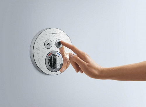 Смеситель для душа Hansgrohe ShowerSelect S 15748000 Хром латунь встраиваемый