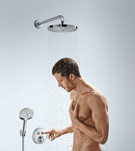Смеситель для душа Hansgrohe ShowerSelect S 15748000 Хром латунь встраиваемый