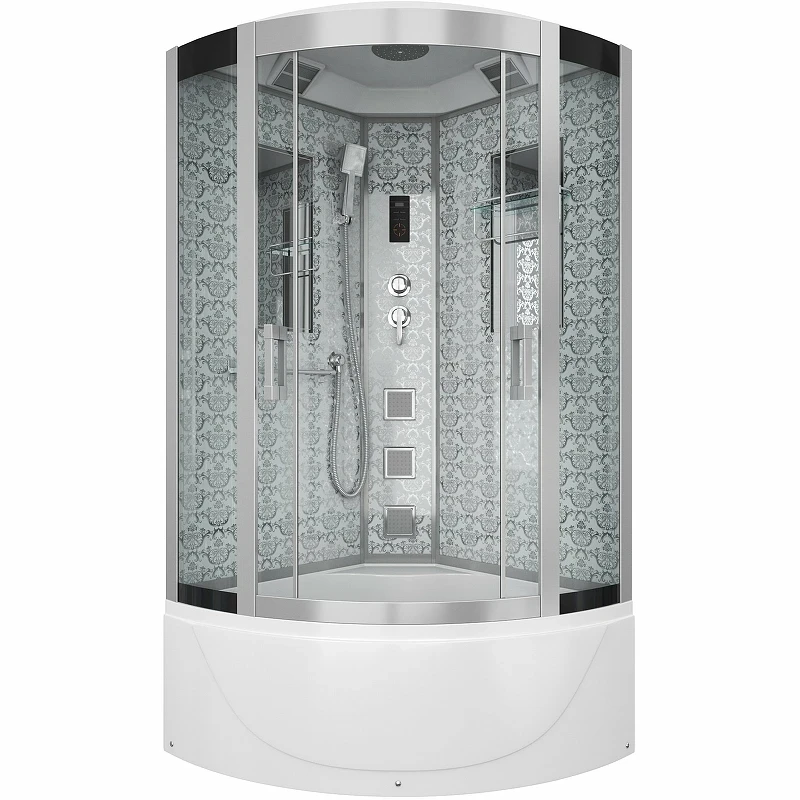 Душевая кабина Niagara Luxe NG-7710W 100x100 с гидромассажем