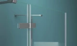 Душевой уголок BelBagno Kraft 120х80 KRAFT-AH-12-120/80-C-Cr-L профиль Хром стекло прозрачное