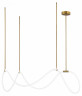 Подвесной светильник Loft it Thread 10388P/C Brass