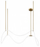 Подвесной светильник Loft it Thread 10388P/C Brass
