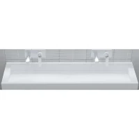Раковина Boheme Armadi Art Flat 140 859-140 Белая искусственный камень (литьевой мрамор) подвесная