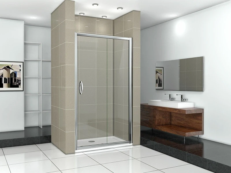 Душевая дверь Good Door Infinity WTW-110-C-CH 110 профиль Хром стекло прозрачное