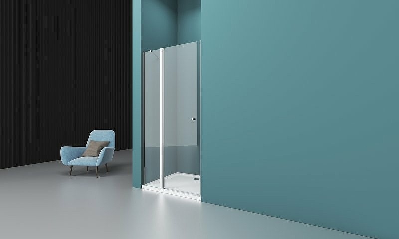 Душевая дверь BelBagno Etna 80 ETNA-B-12-60/20-C-Cr профиль Хром стекло прозрачное