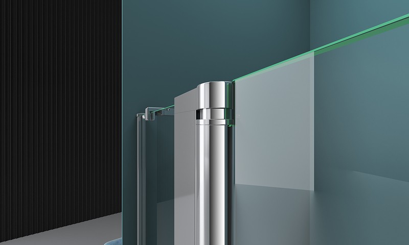 Душевая дверь BelBagno Etna 80 ETNA-B-12-60/20-C-Cr профиль Хром стекло прозрачное