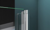 Душевая дверь BelBagno Etna 80 ETNA-B-12-60/20-C-Cr профиль Хром стекло прозрачное