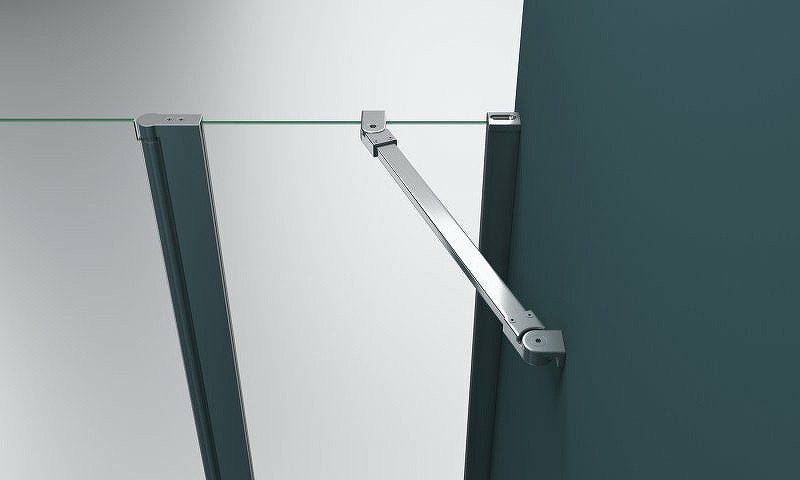 Душевая дверь BelBagno Etna 80 ETNA-B-12-60/20-C-Cr профиль Хром стекло прозрачное