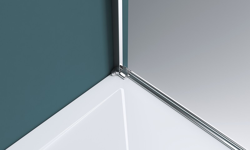Душевая дверь BelBagno Etna 80 ETNA-B-12-60/20-C-Cr профиль Хром стекло прозрачное