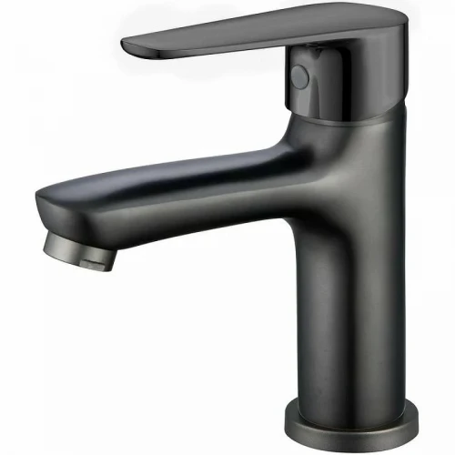 Смеситель для раковины Royce Bianco RCM-111601BL Оружейная сталь