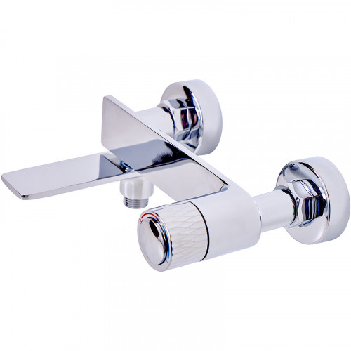 Смеситель для ванны Orange Push M01-100cr Хром латунь на стену