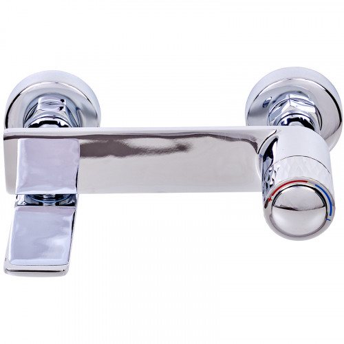 Смеситель для ванны Orange Push M01-100cr Хром латунь на стену