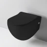 Унитаз Artceram File 2.0 FLV004 17 30	 подвесной Черный матовый без сиденья фарфор подвесной
