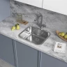 Кухонная мойка Reflexion Orta 50 RX2449SS цвет Полированная сталь