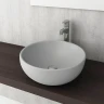 Раковина-чаша Bocchi Venezia 45 1119-006-0125 Серая матовая фарфор накладная