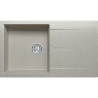 Кухонная мойка Polygran Gals-860 №14 407992 Серая искусственный камень (литьевой мрамор) встраиваемый