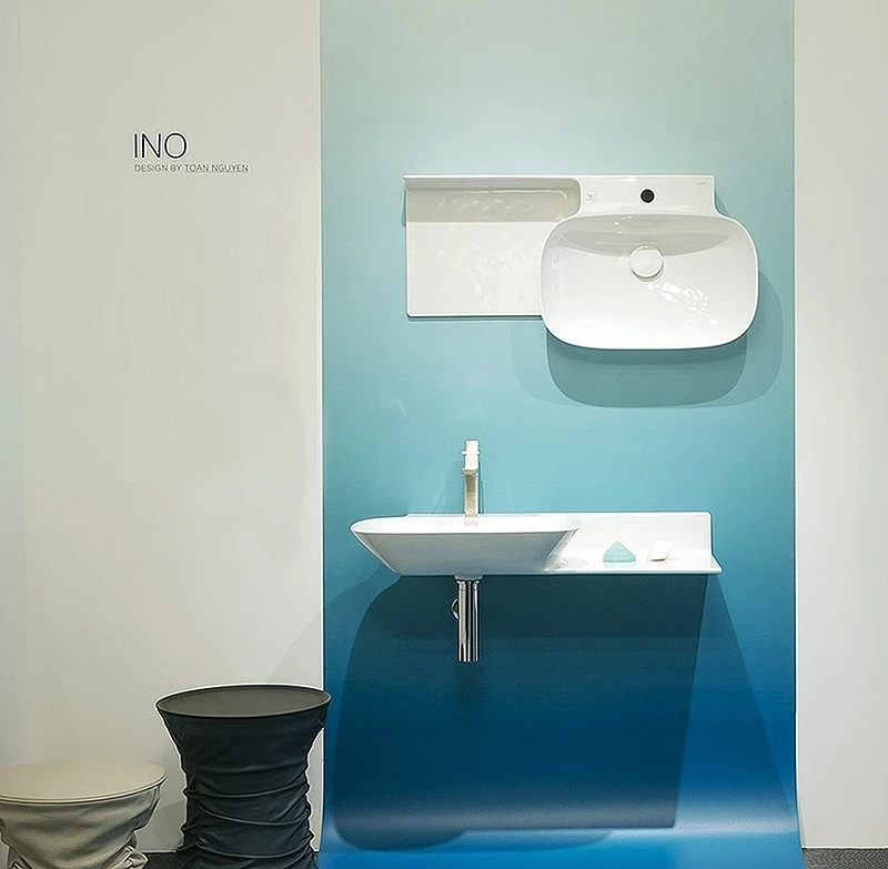 Раковина Laufen Ino 90 L 8.1330.2.000.104.1 Белая