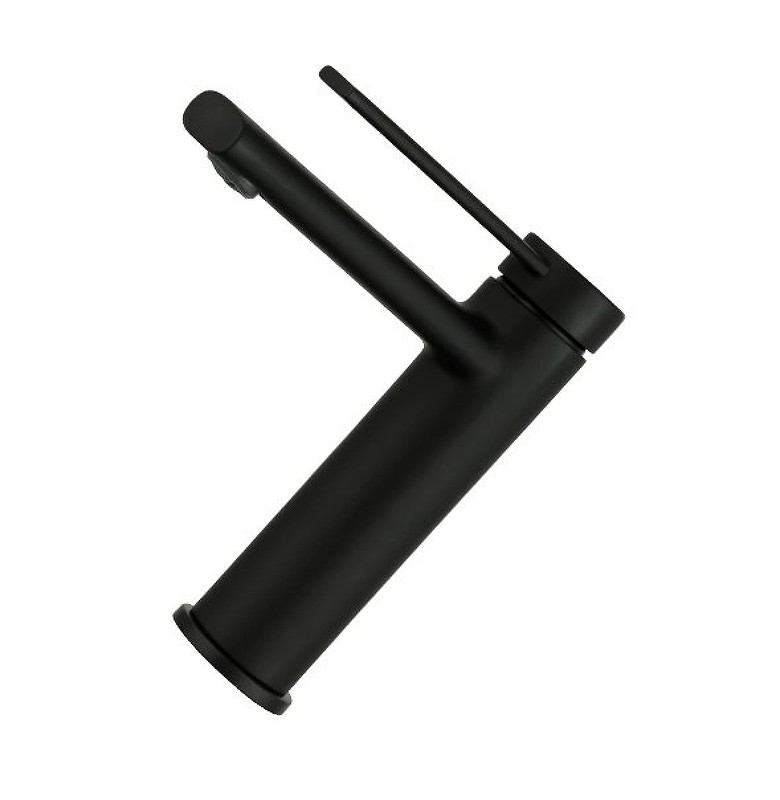 Смеситель для раковины Frap H67-6 F1067-6 Черный матовый латунь