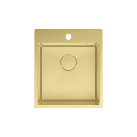 Кухонная мойка Lemark Janga 440 9938102 цвет Светлое золото