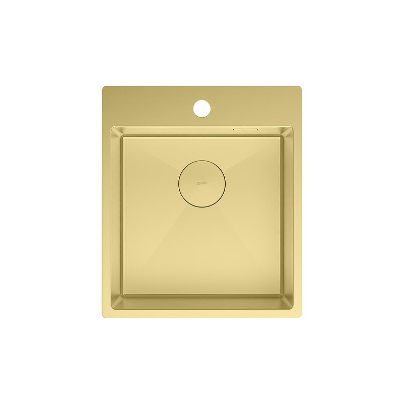 Кухонная мойка Lemark Janga 440 9938102 цвет Светлое золото