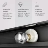 Душевой уголок AM.PM X-Joy 90х90 W94G-403-9090-BT1K профиль Черный матовый стекло прозрачное