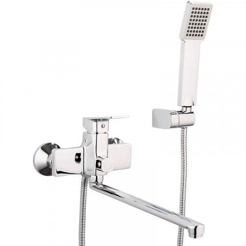 Смеситель для ванны Frap H46 F2246 универсальный Хром латунь на стену