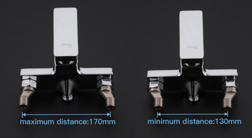 Смеситель для ванны Frap H46 F2246 универсальный Хром латунь на стену