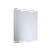 Зеркальный шкаф Mixline Виктория 70 R 547257 с подсветкой цвет Белый