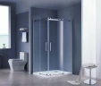 Душевой уголок Grossman Cosmo 120х90 R GR-1120R профиль Хром стекло прозрачное