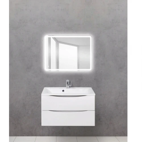 Зеркало BelBagno 60 SPC-MAR-600-800-LED-BTN с подсветкой с кнопочным выключателем стекло