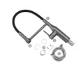 Смеситель для кухни Gappo G4398-51 Графит Черный нержавеющая сталь