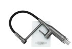 Смеситель для кухни Gappo G4398-51 Графит Черный нержавеющая сталь