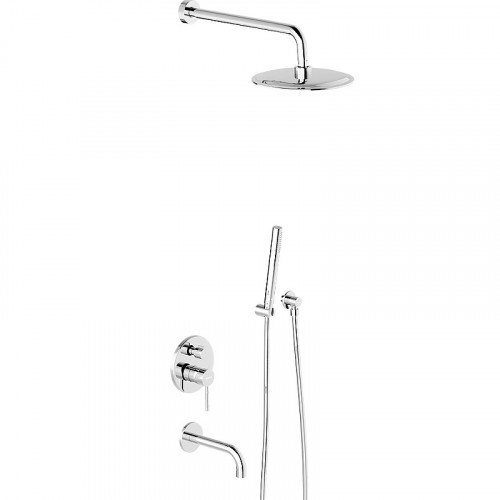 Душевая система Damixa Scandinavian Pure 936510000 Хром латунь встраиваемый