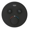 Смеситель для душа Grohe Grohtherm SmartControl 29507KF0 с термостатом цвет Черный матовый
