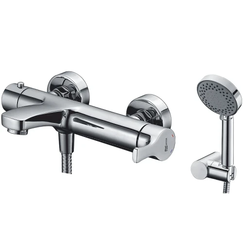 Смеситель для ванны WasserKRAFT Berkel 4801 Хром латунь на стену