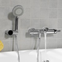 Смеситель для ванны WasserKRAFT Berkel 4801 Хром латунь на стену