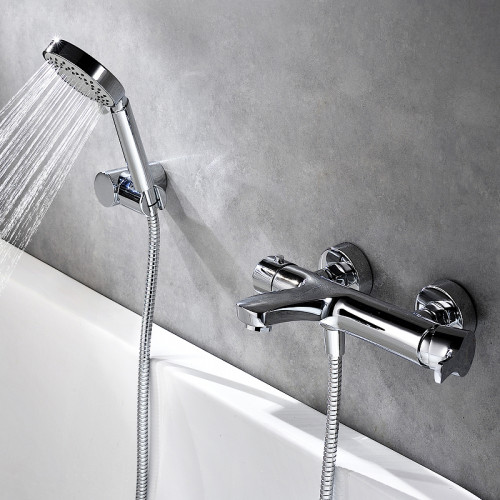 Смеситель для ванны WasserKRAFT Berkel 4801 Хром латунь на стену