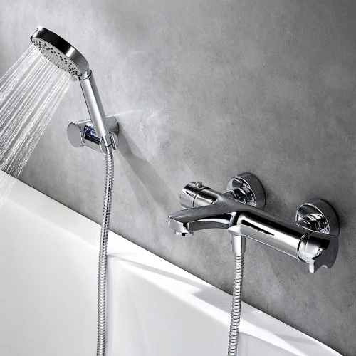 Смеситель для ванны WasserKRAFT Berkel 4801 Хром латунь на стену